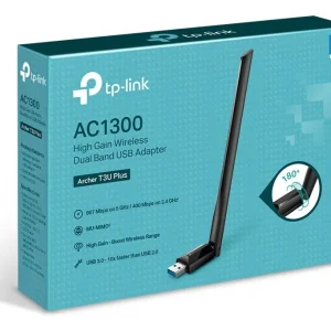 ARCHER T3U PLUS Adaptador USB Inalámbrico Banda Dual AC1300